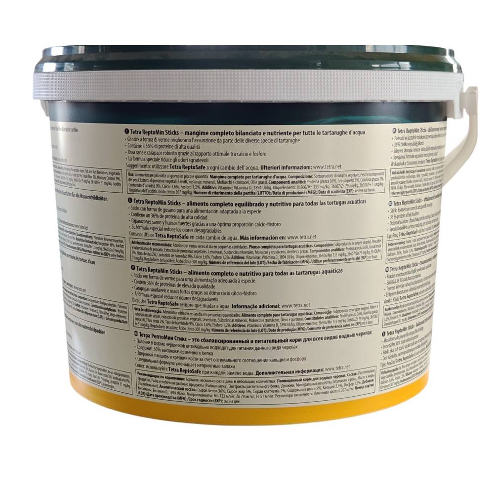 Tetra - ReptoMin sticks, 2.8 kg -10 litres aliment complet pour tortues aquatiques - Image 4