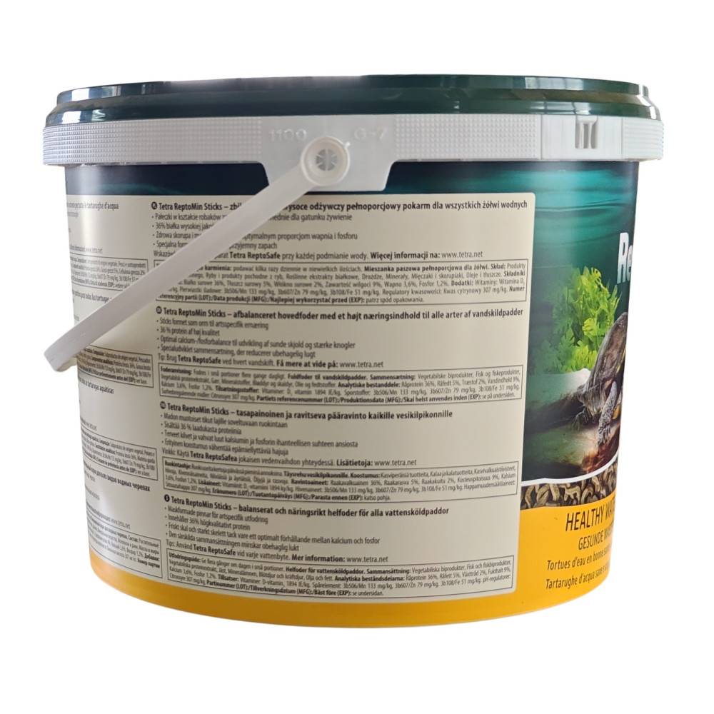 Tetra - ReptoMin sticks, 2.8 kg -10 litres aliment complet pour tortues aquatiques - Imagen 5