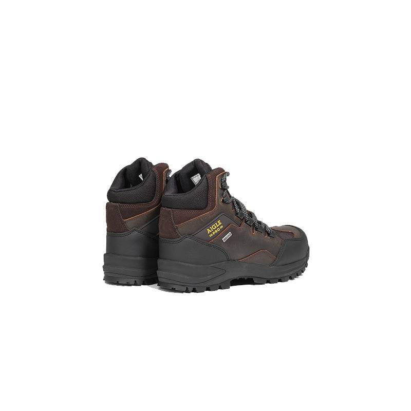 Chaussures de sécurité cuir AIGLE S3 NASSIO EVO DARK BROWN - étanche et respirante - taille 39 - AIGLE - Imagen 3