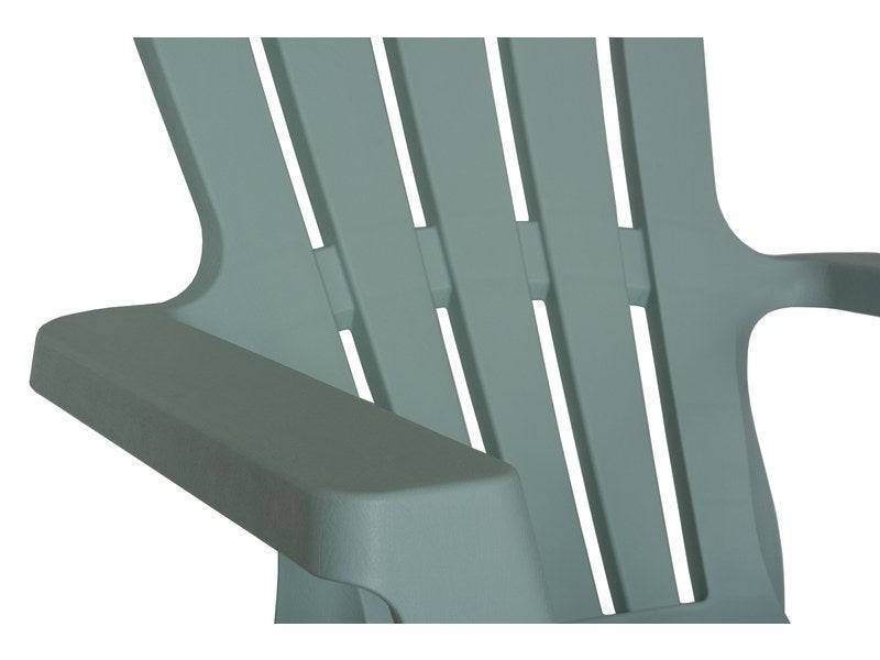 Bica - Fauteuil Adirondack Résine Injectée Vert Laguna, 1 Personnes BICA - Image 2