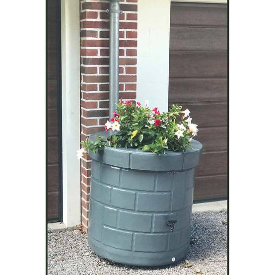 Récupérateur d'eau de pluie 340l + kit complet - plast'up rotomoulage - Image 5