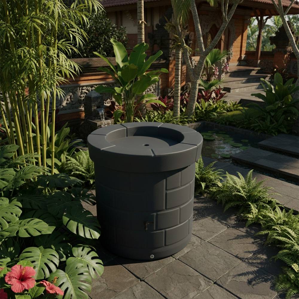 Récupérateur d'eau de pluie 340l + kit complet - plast'up rotomoulage - Imagen 4