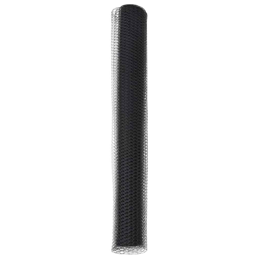 Clôture hexagonale PVC Gris 50 x 1,2 cm, Poids :15kg - PANGIVO - Image 6