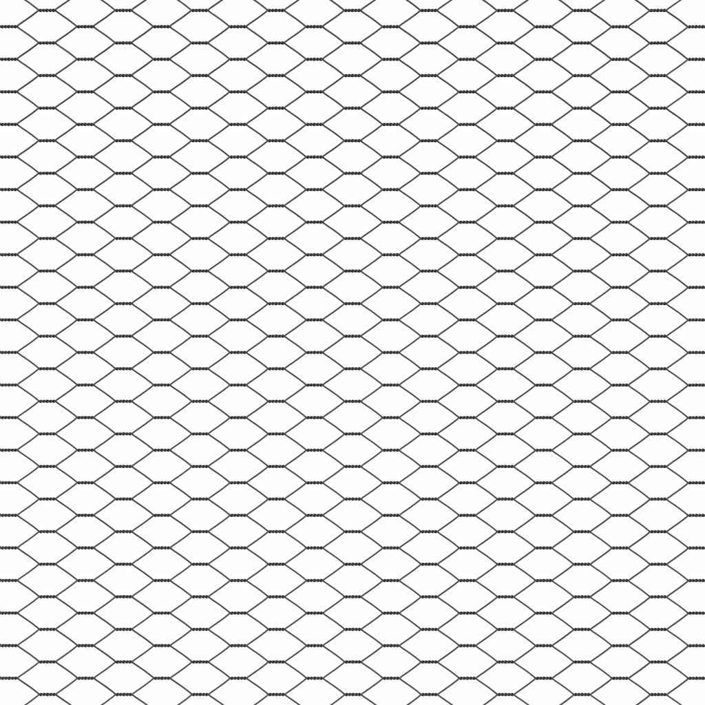Clôture hexagonale PVC Gris 50 x 1,2 cm, Poids :15kg - PANGIVO - Image 7