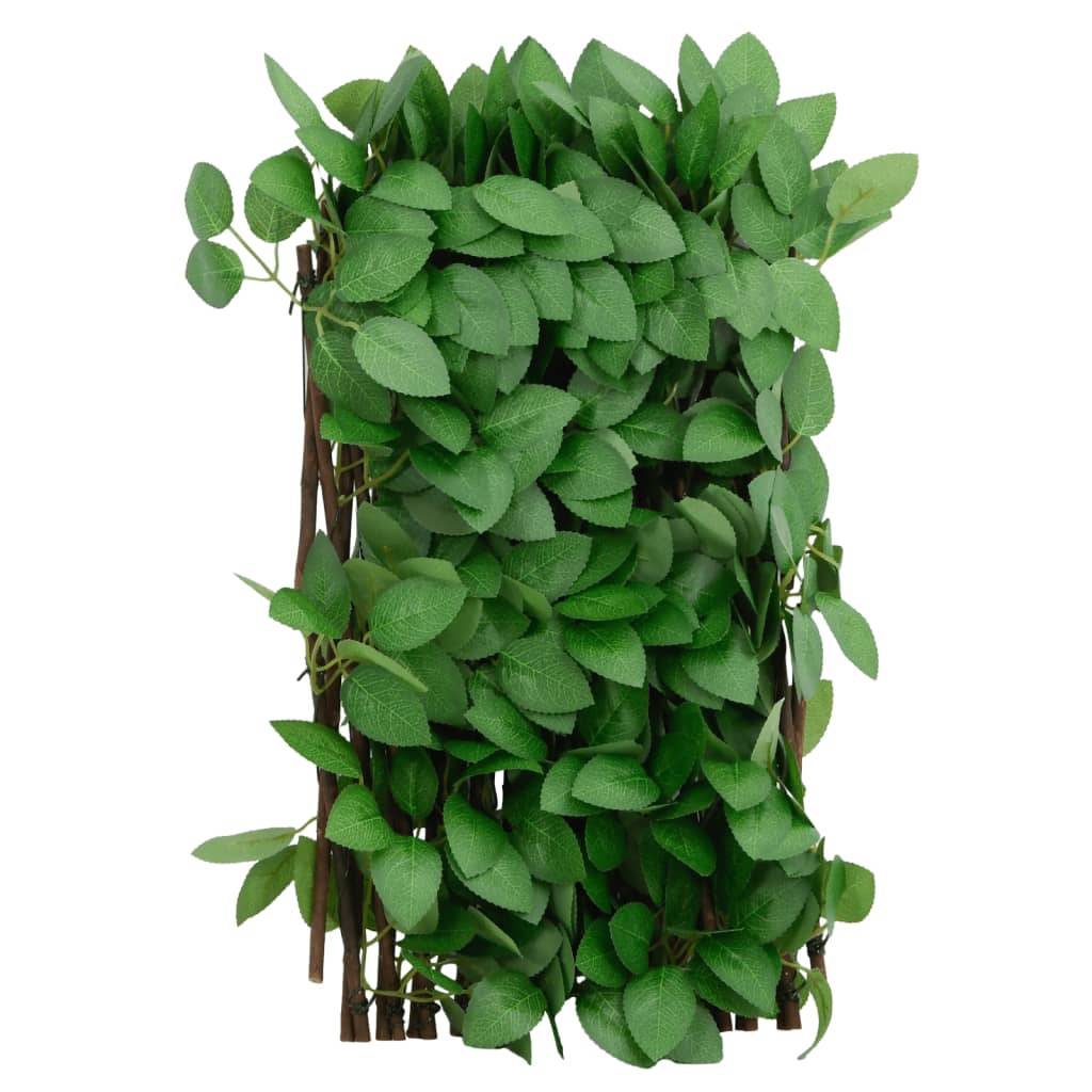 Treillis de lierre artificiel PVC bois vert 180 x 30 cm, Poids :2.1kg - PANGIVO - Image 5
