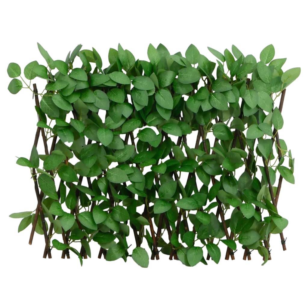 Treillis de lierre artificiel PVC bois vert 180 x 30 cm, Poids :2.1kg - PANGIVO - Image 3