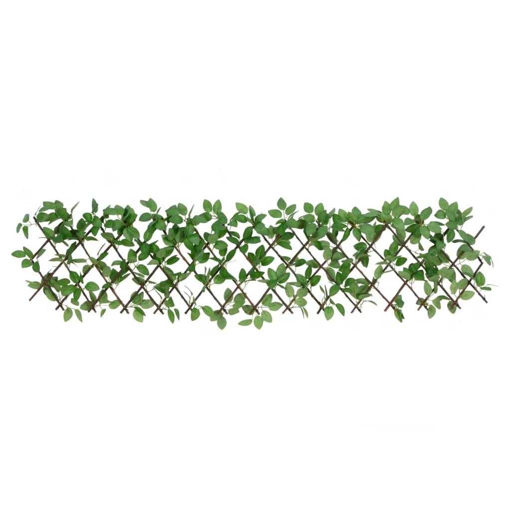 Treillis de lierre artificiel PVC bois vert 180 x 30 cm, Poids :2.1kg - PANGIVO - Image 4