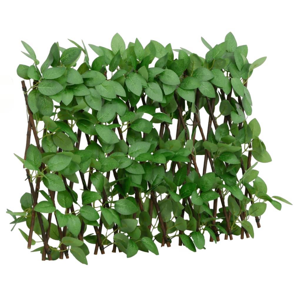 Treillis de lierre artificiel PVC bois vert 180 x 30 cm, Poids :2.1kg - PANGIVO - Image 2