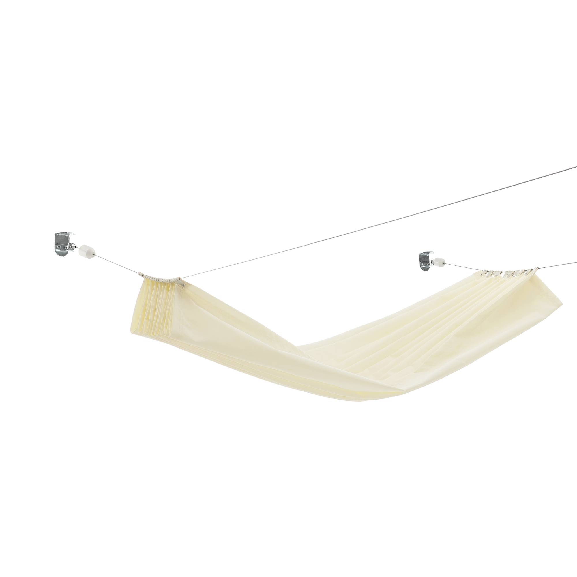 Voile d'Ombrage Rétractable Braga SPF 50 Hydrofuge 140 x 420 cm Beige [en.casa] - Imagen 2