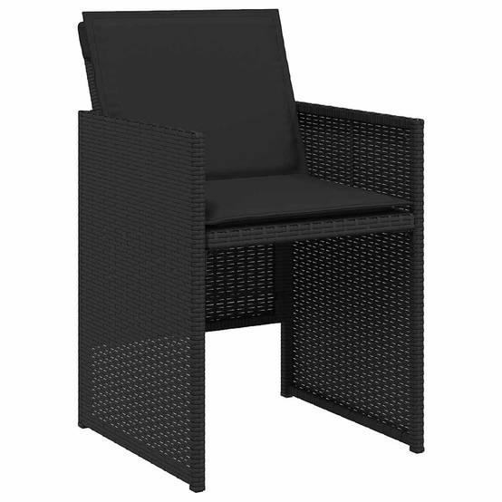 ComfortXL - Salon de Jardin Encastrable 10 Places en Résine Tressée Noire avec Coussins – ComfortXL Outdoor Living - Image 4
