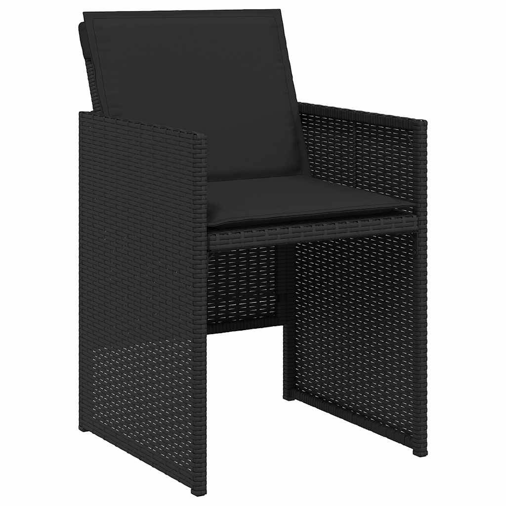 ComfortXL - Salon de Jardin Encastrable 10 Places en Résine Tressée Noire avec Coussins – ComfortXL Outdoor Living - Image 4