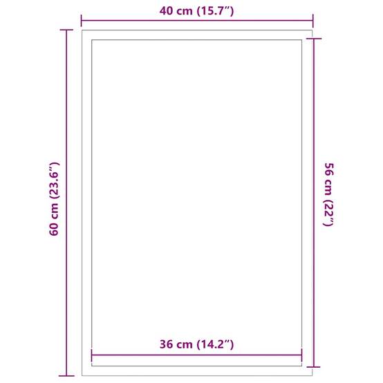 PUR CenterClean Paillasson Extérieur Étroit 75x30cm Anthracite - Intérieur & Extérieur