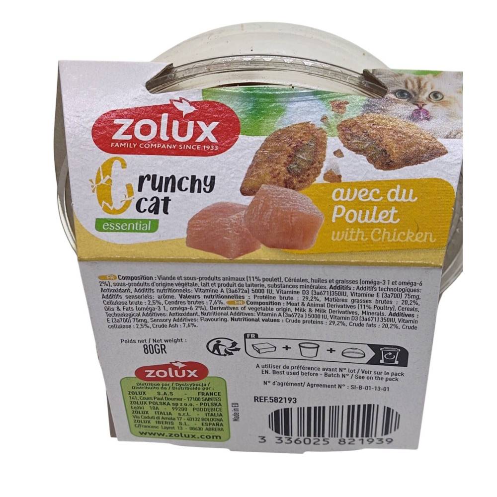 Zolux - Friandise Crunchy Cat Poulet 80 gr pour chat - Image 5