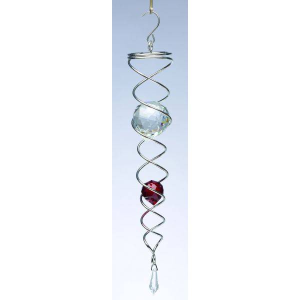 Mobile à vent design Crystal Tail Spin-Art Spinners - Image 2