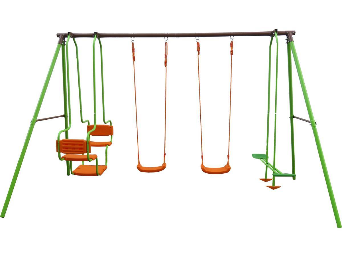 Habitat Et Jardin - Portique Acier "mano" - 1,96m - 4 Agrès -habitat Et Jardin - Imagen 1