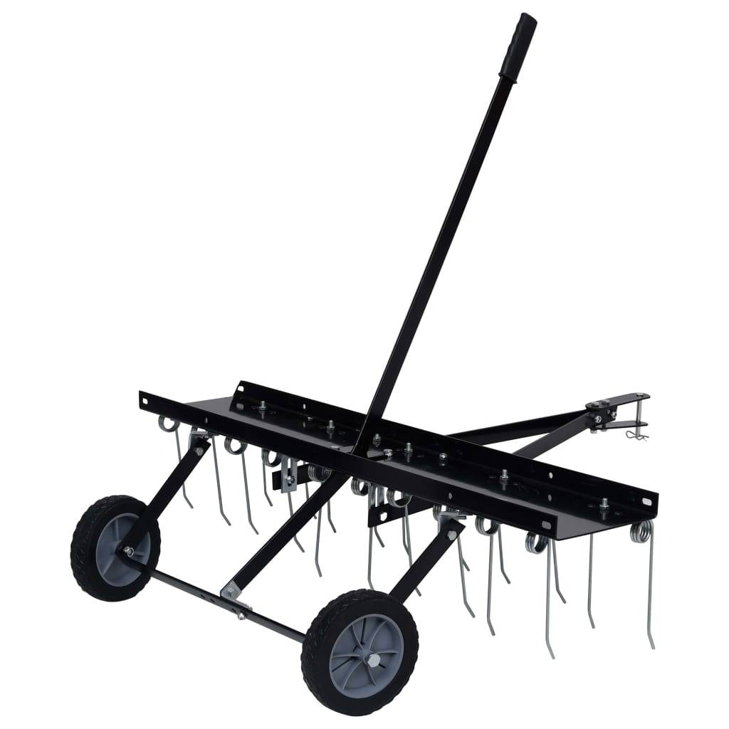 PANGIVO - Scarificateur pour tondeuse autoportée acier noir 102 x 85 x 37 cm - PANGIVO - Image 2