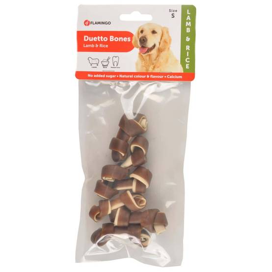 Friandise agneau et riz 90 g DUETTO Bones pour chien - Image 1