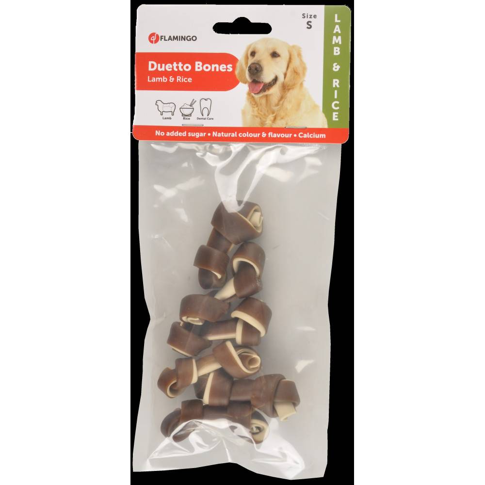 Friandise agneau et riz 90 g DUETTO Bones pour chien - Imagen 5
