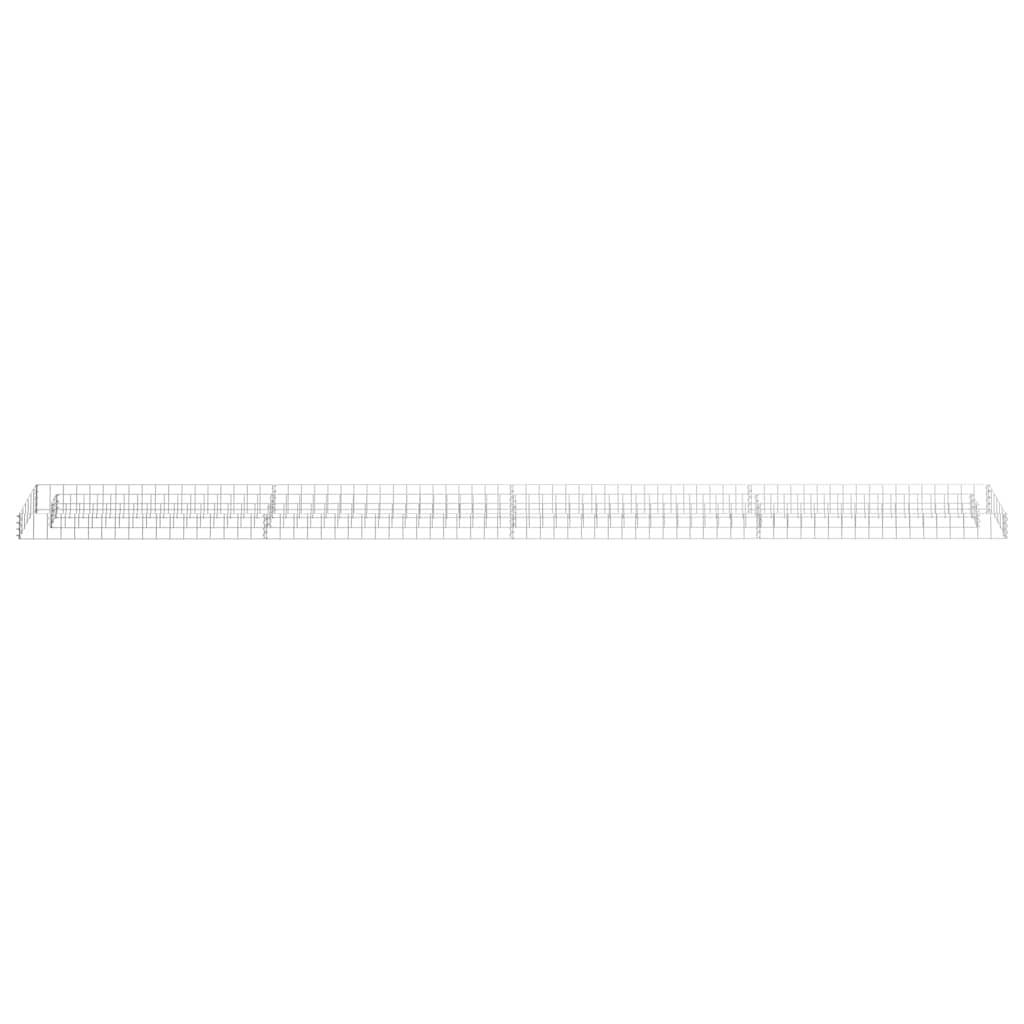 ComfortXL - Bordure de jardin Gabion en Acier galvanisé pour parterre et allée 360x30x10 cm – ComfortXL Outdoor Living - Image 3