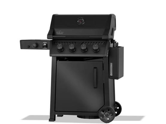 Napoleon - Barbecue gaz Freestyle 425 noir 4 brûleurs + 1 Sizzle Zone Série Phantom + Rôtissoire + Plateau charbon - Napoléon - Image 3