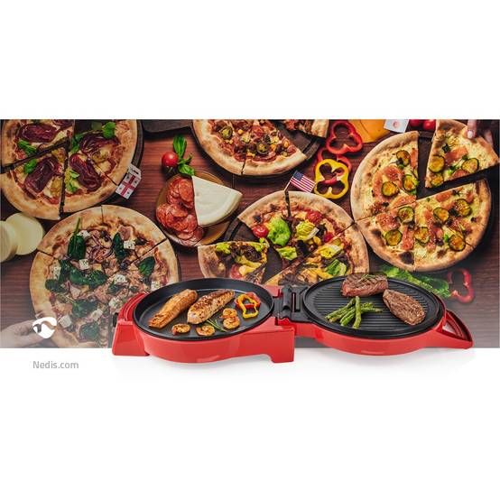 Four à Pizza électrique portable 1800W Minuterie NEDIS - Imagen 9