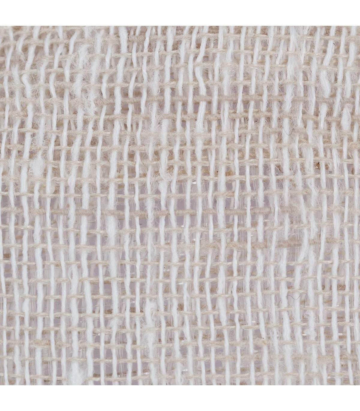 Voilage à œillets Beige Lin 140 x 240 cm - Imagen 3