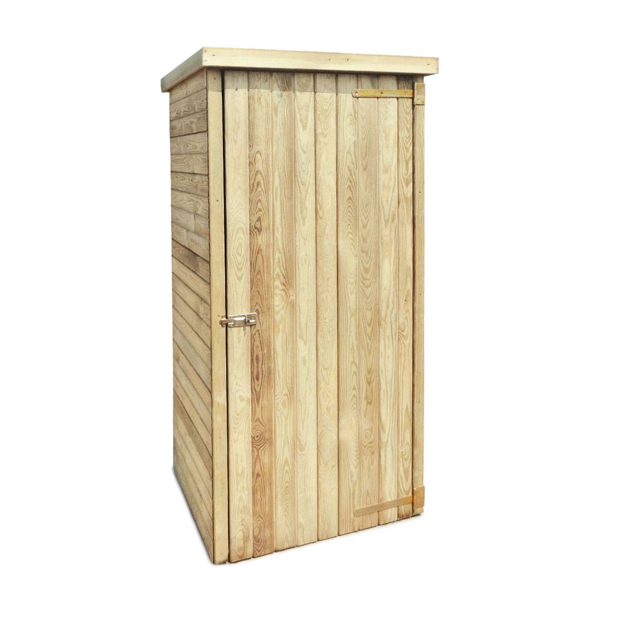Armoire de rangement en bois Lima 0.6 m² - Cémonjardin - Imagen 2