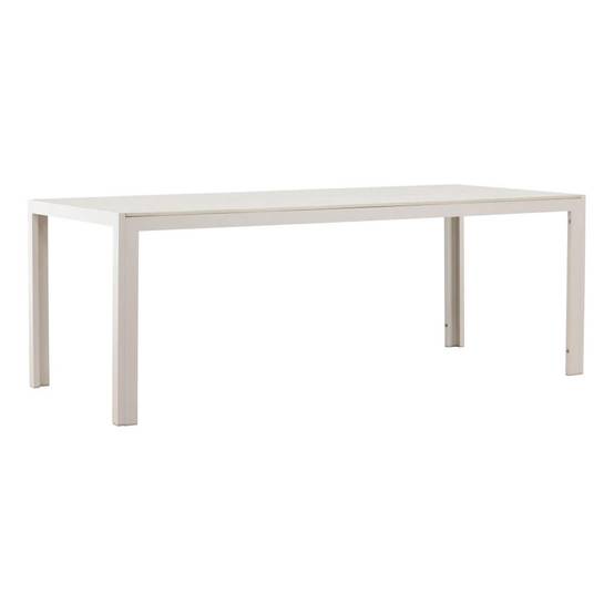 Paris Prix - Table de Jardin "Mirko" 205cm Beige - Image 1