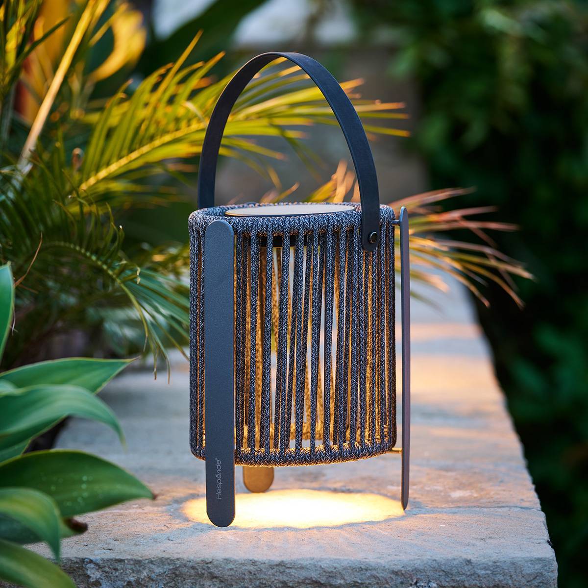 Hesperide - Lampe Liny solaire gris H22cm - Hespéride - Image 1