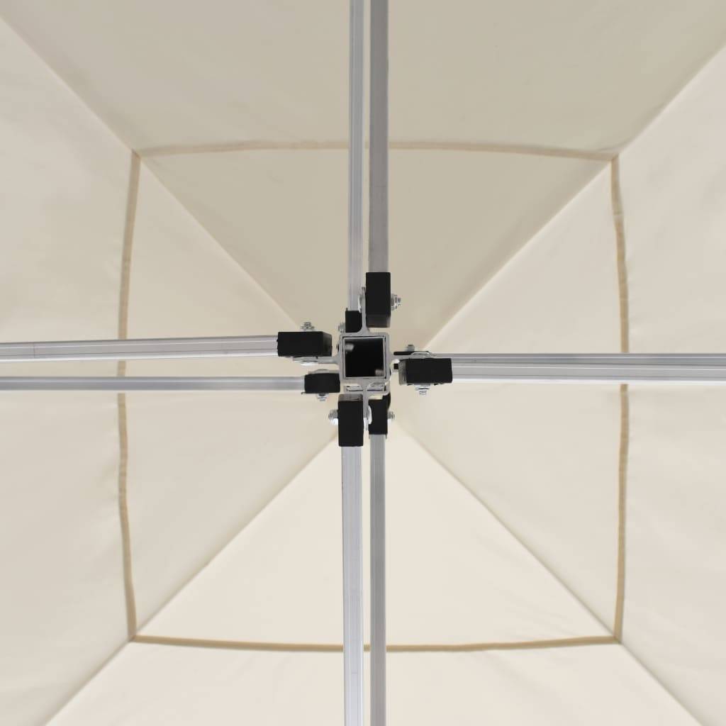 ComfortXL - Tente Pliante Pro Aluminium avec Parois et Fenêtres PVC pour Réception Crème 3x3 m – ComfortXL Outdoor Living - Image 7