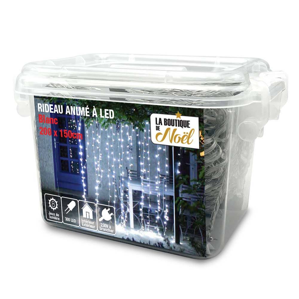 Sans Marque - Rideau lumineux électrique à LED - Imagen 5
