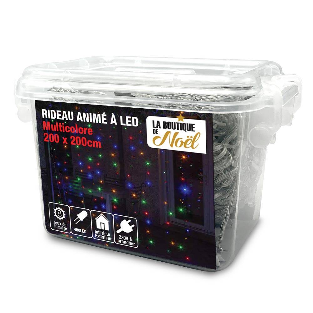 Rideau lumineux électrique à LED - Imagen 1