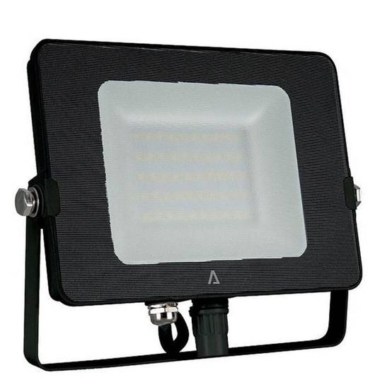 Projecteur LED NOIR 20W SMD 1600Lm Blanc chaud 3000K 230V Extérieur/Intérieur IP65 ASLO - Imagen 1