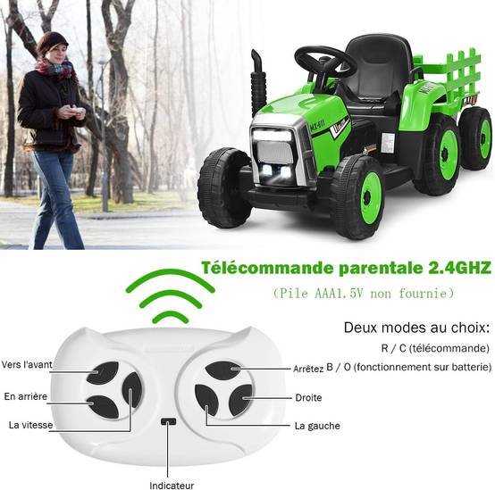 Coil Tracteur New Holland Avec Remorque - Buggy Sous Licence Avec Râteau et Pelle - Jouet en Plastique de Haute Qualité - Rutschauto Enfant (Bleu Coil Tracteur New Holland Avec Remorque - Buggy Sous Licence Avec Râteau et Pelle - Jouet en Plastique de Haute Qualité - Rutschauto Enfant (Bleu