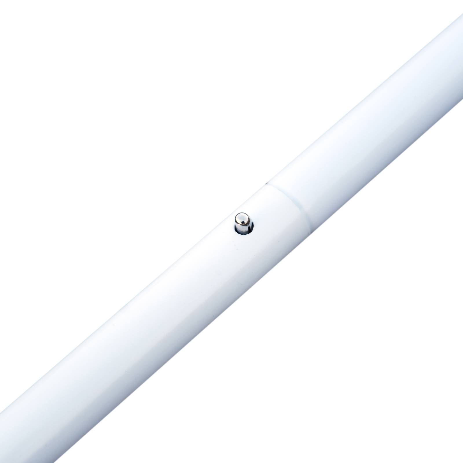 Outsunny - Mât de fixation voile d'ombrage - poteau voile d'ombrage - démontable 3 parties - réglable, accessoires - Ø 2,5 cm x 3H m - métal blanc - Outsunny - Imagen 8