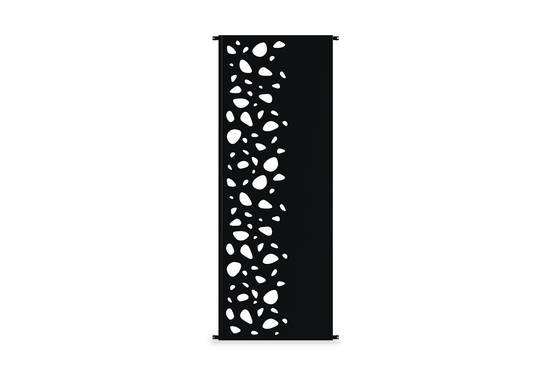 Casanoov Lot de 3 panneaux décoratifs SUNNY Noir H.160 cm motifs côté gauche - Image 5