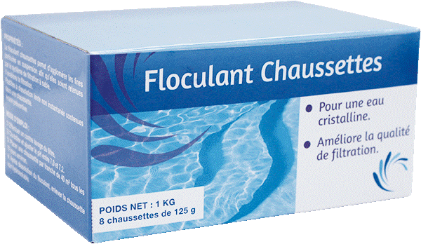 Chaussette floculante GACHE CHIMIE Boite de 8 - CHAUSTD