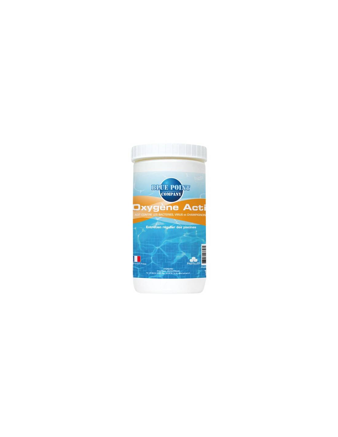 Oxygène Actif Pastilles 20 G - Seau 1kg - Blue Point Company