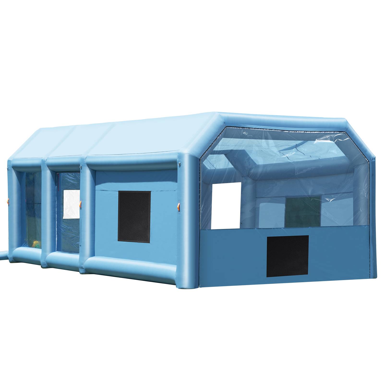 Vevor - VEVOR Cabine de Peinture Gonflable 8,5x4,8x3,3 m, Souffleurs 950 W + 750 W, Filtration. - Image 1