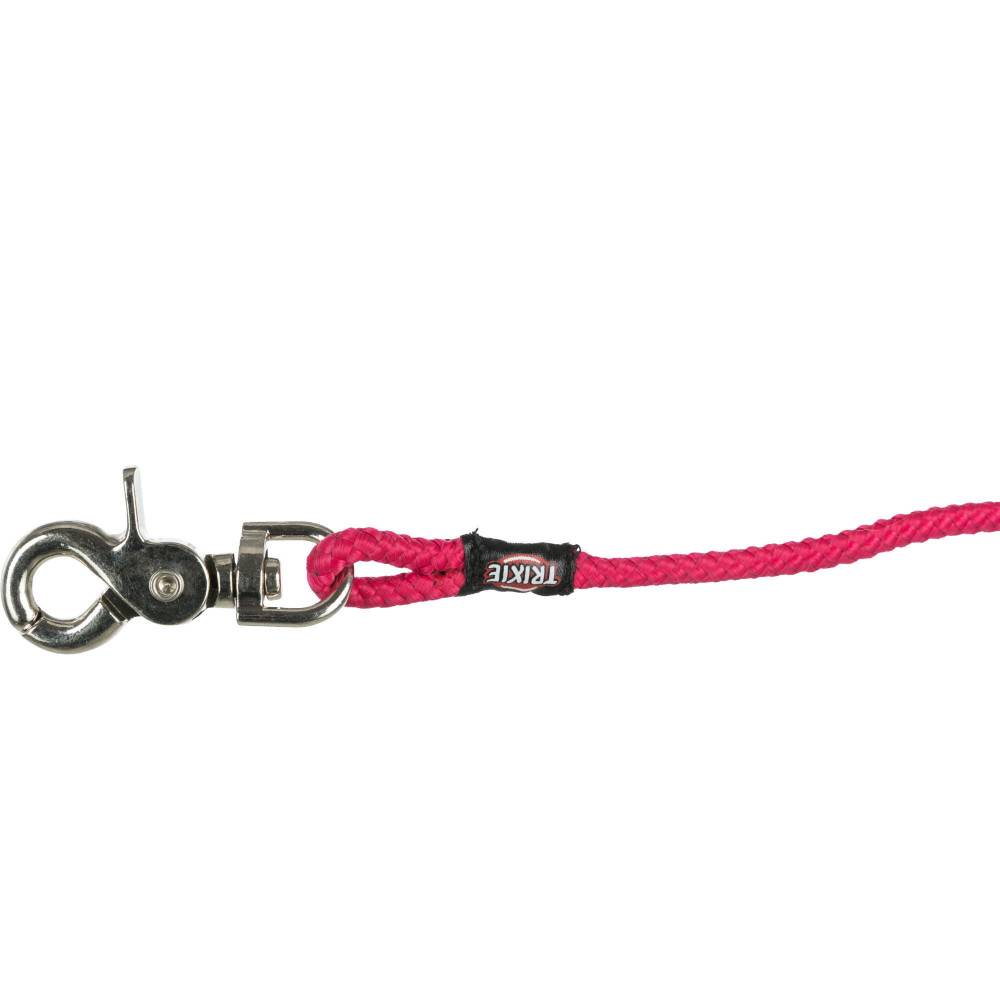 Trixie - Trixie - Laisse à pister, ø 6 mm x 10 M rose ronde sans dragonne pour chien. - Image 2