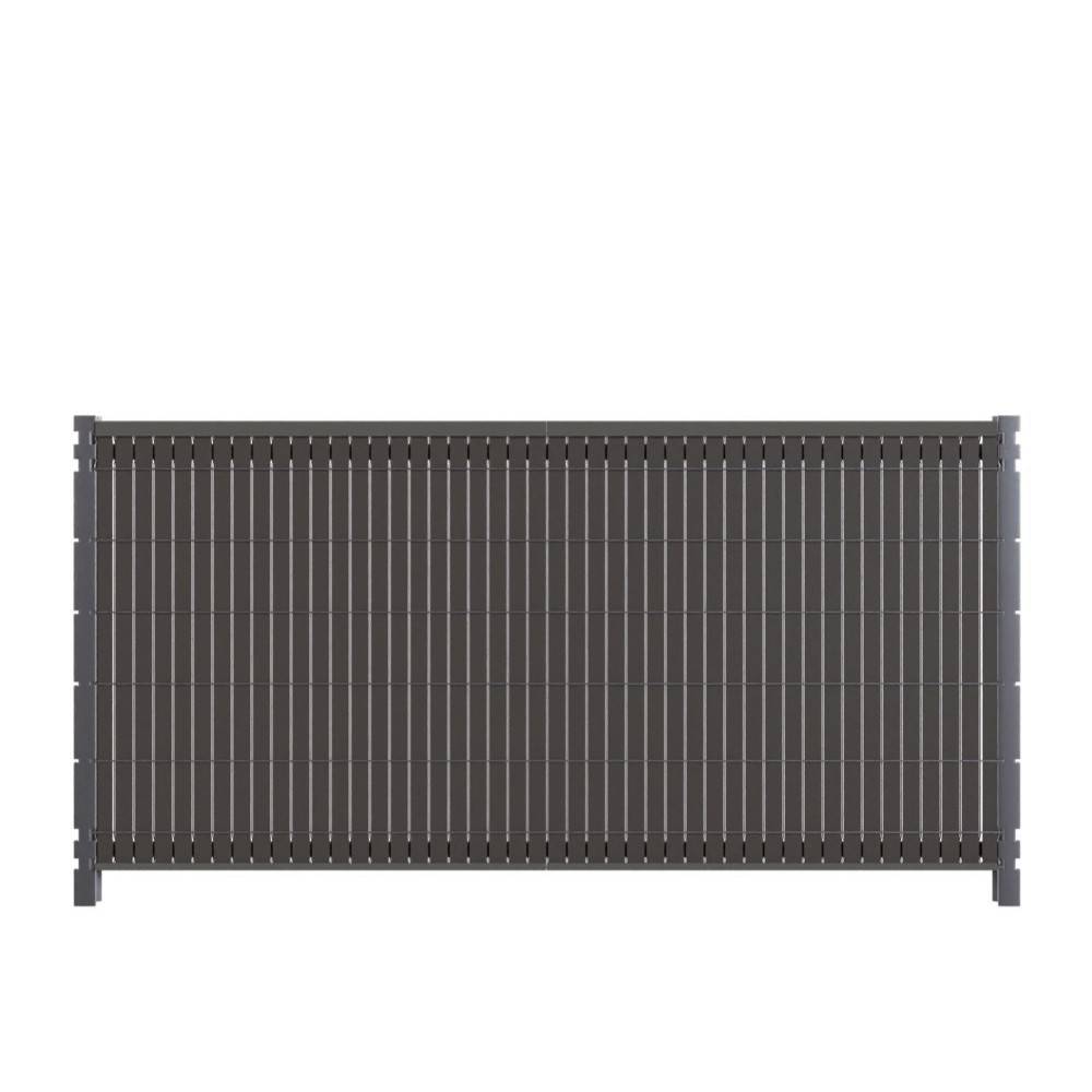 Decklinea - Kit Occultation Composite - L2,5 x H1,23m - Gris Anthracite - Haute Resistance - Occultant Pour Grillage Rigide - Imagen 3