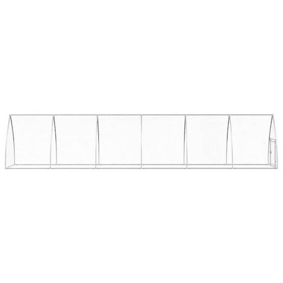 Enclos poulailler XXL acier galvanisé parc extérieur 600x105x120 cm – ComfortXL Outdoor Living - Image 5