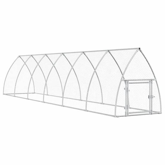 Enclos poulailler XXL acier galvanisé parc extérieur 600x105x120 cm – ComfortXL Outdoor Living - Image 2