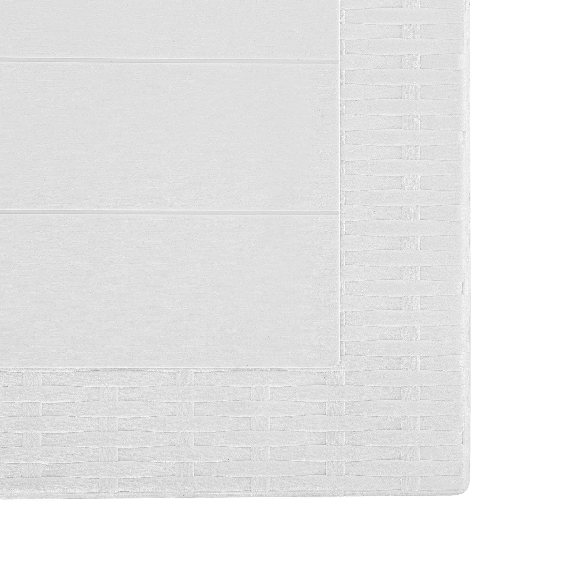 Beliani - Set de salle à manger Matière synthétique Blanc FOSSANO Beliani - Imagen 9