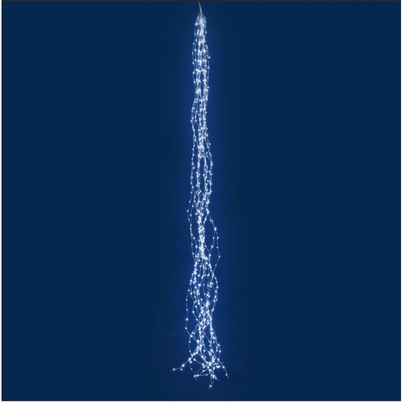 Lotti - Cascade lumineuse LED 2M 15 branches 600 Micro LED blanc froid Lotti - Imagen 1