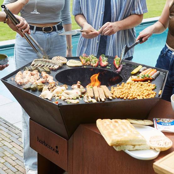 Barbecook - Brasero Nestor Island - Acier corten - Image 4