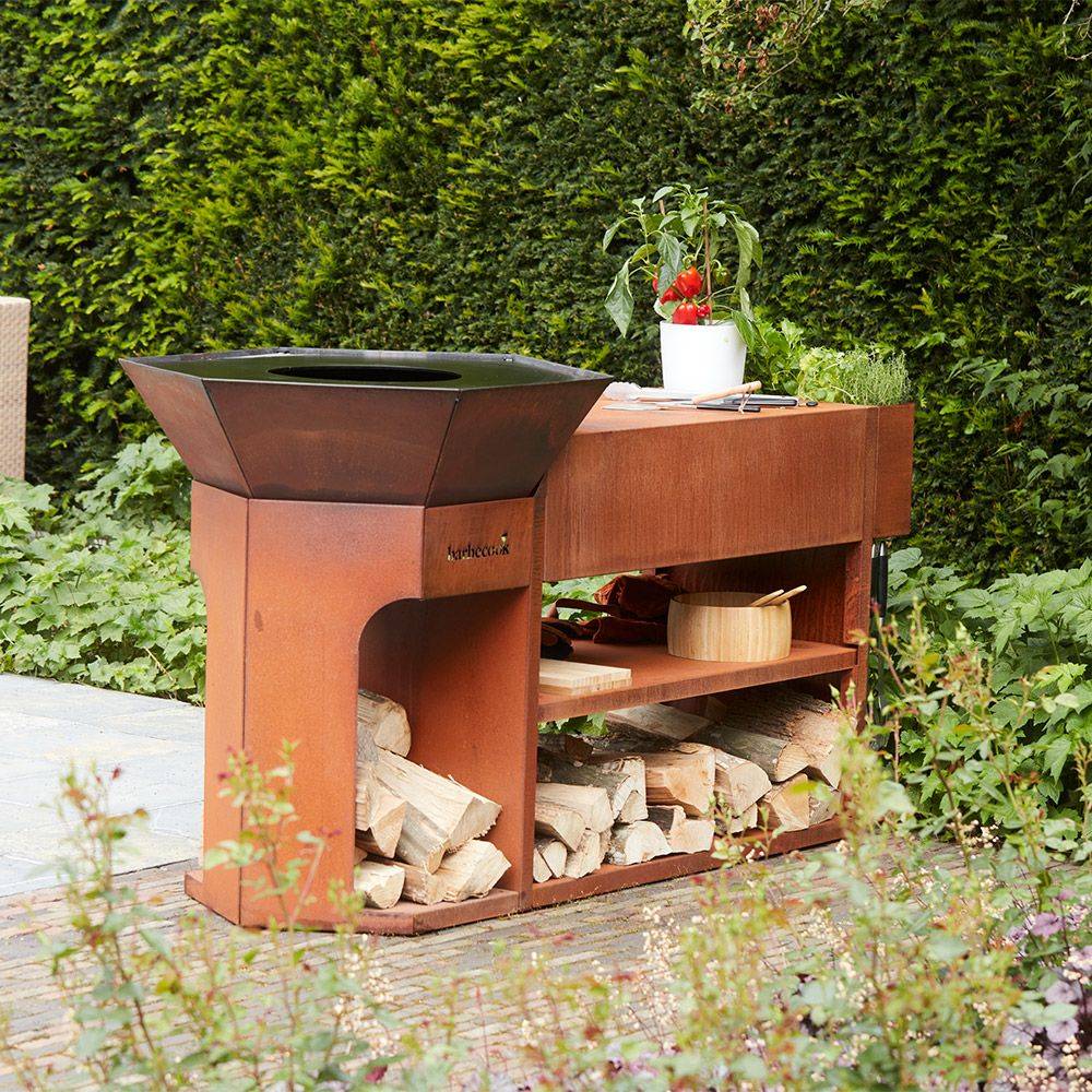 Barbecook - Brasero Nestor Island - Acier corten - Image 2
