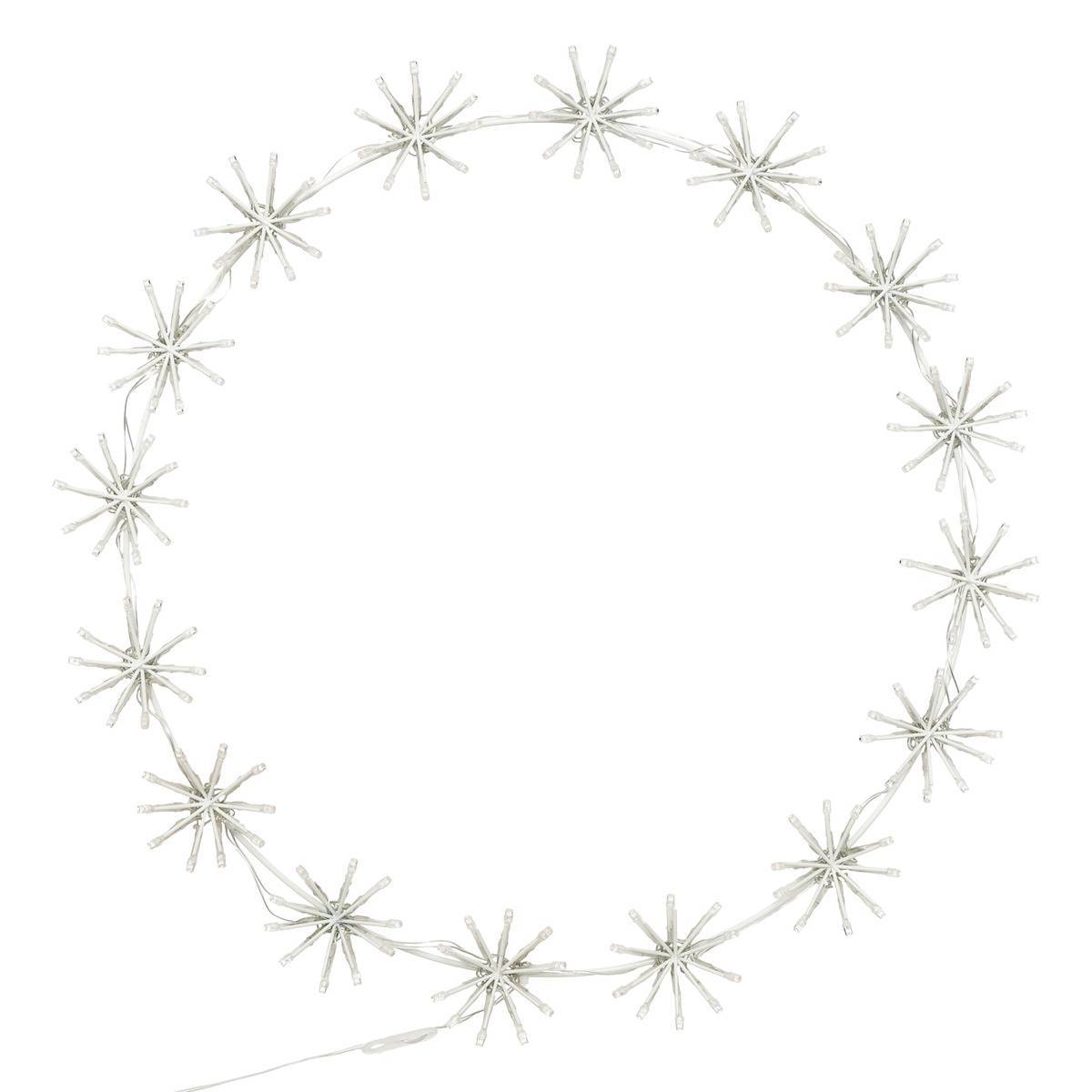 Feeric Christmas - Décoration d'extérieur couronne D50cm 160 LED blanc chaud à transfo - Feeric Lights & Christmas - Imagen 1