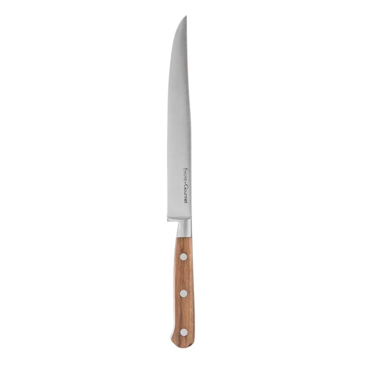 Couteau à Trancher "Elegancia" 33cm Naturel - Image 1