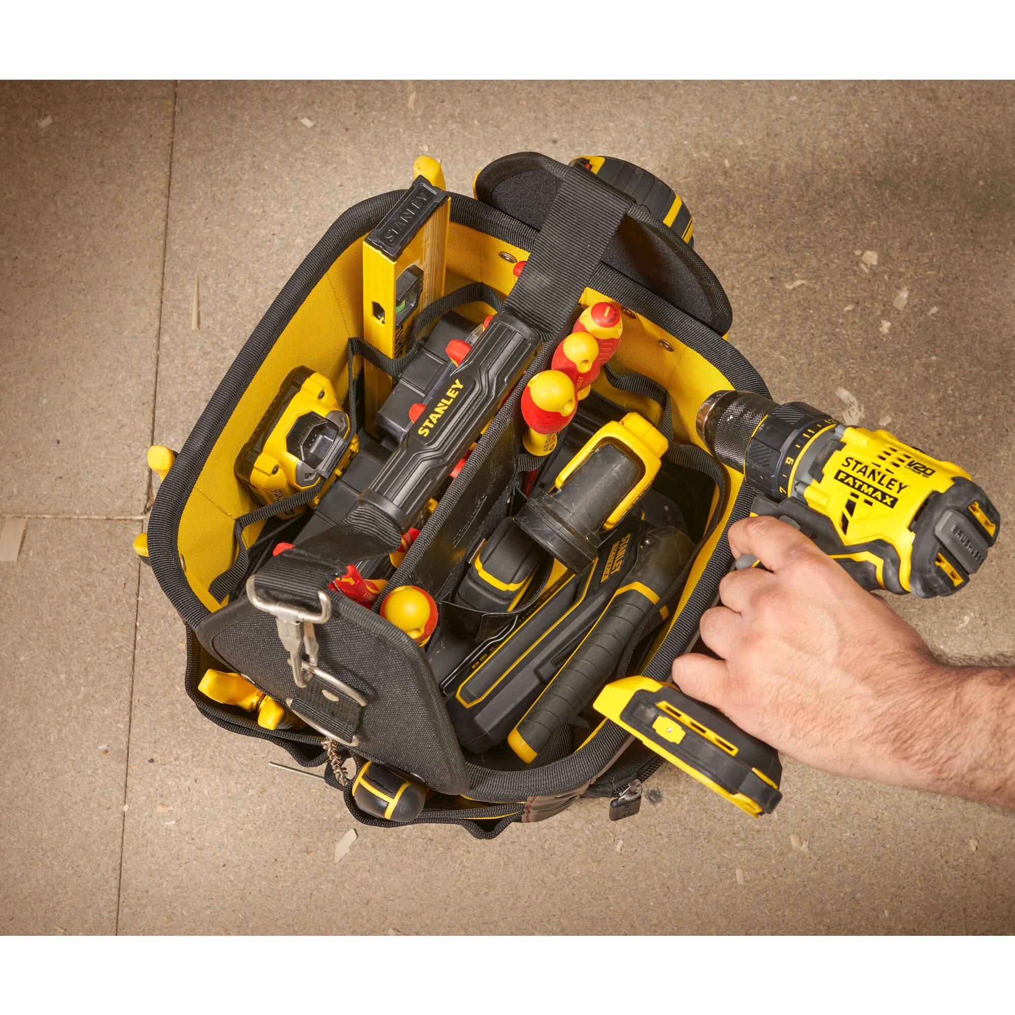 stanley - Sacoche à Outils - Technicien - 40 cm - Base Rigide - FATMAX - STANLEY, 1-93-952 - Image 5